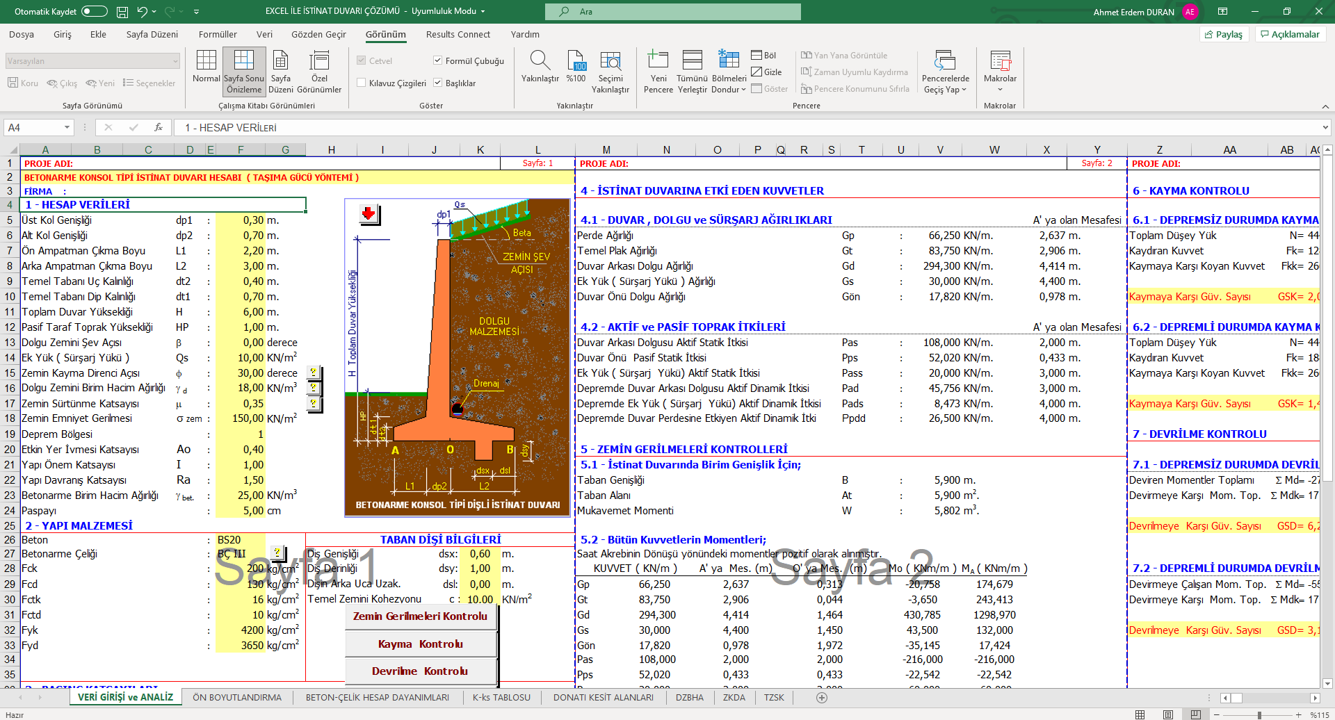 Ücretsiz Excel Programları STATİK PROGRAMLAR Ücretsiz Excel Programları STATİK PROGRAMLAR