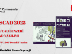 AUTOCAD BENZERİ CAD YAZILIMI ARESCAD ÇİZİM PROGRAMI