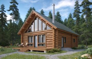 Kütük Ev (Blockbau) Statik Hesabı Nasıl Yapılır? | TimberTech Buildings ile Analiz Rehberi frontier log homes basecamp