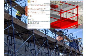 İş İskelesi Statik Hesap Programı | BIM Tabanlı İskele Tasarımı iskle 1