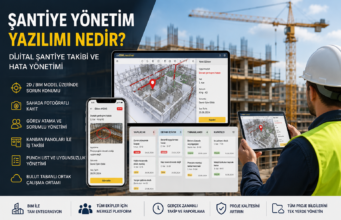 Şantiye Yönetim Yazılımı Nedir? Dijital Şantiye Takibi ve Hata Yönetimi
